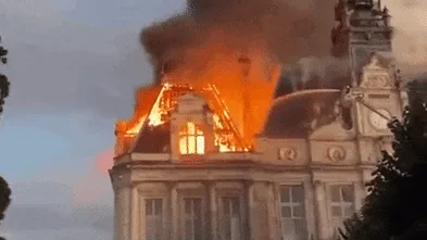 Macron addresses nation after riots, looting as Trump blames migration