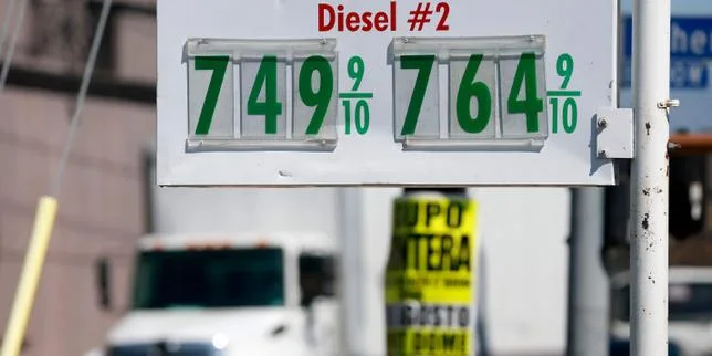 Les prix du diesel, doublement affectés par le conflit au Moyen-Orient et la guerre en Ukraine, continuent de grimper