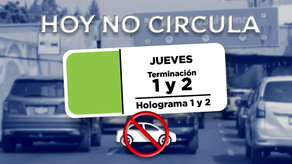Que no se lleven tu auto al corralón: Hoy No Circula del jueves 15 de octubre en CDMX y Edomex