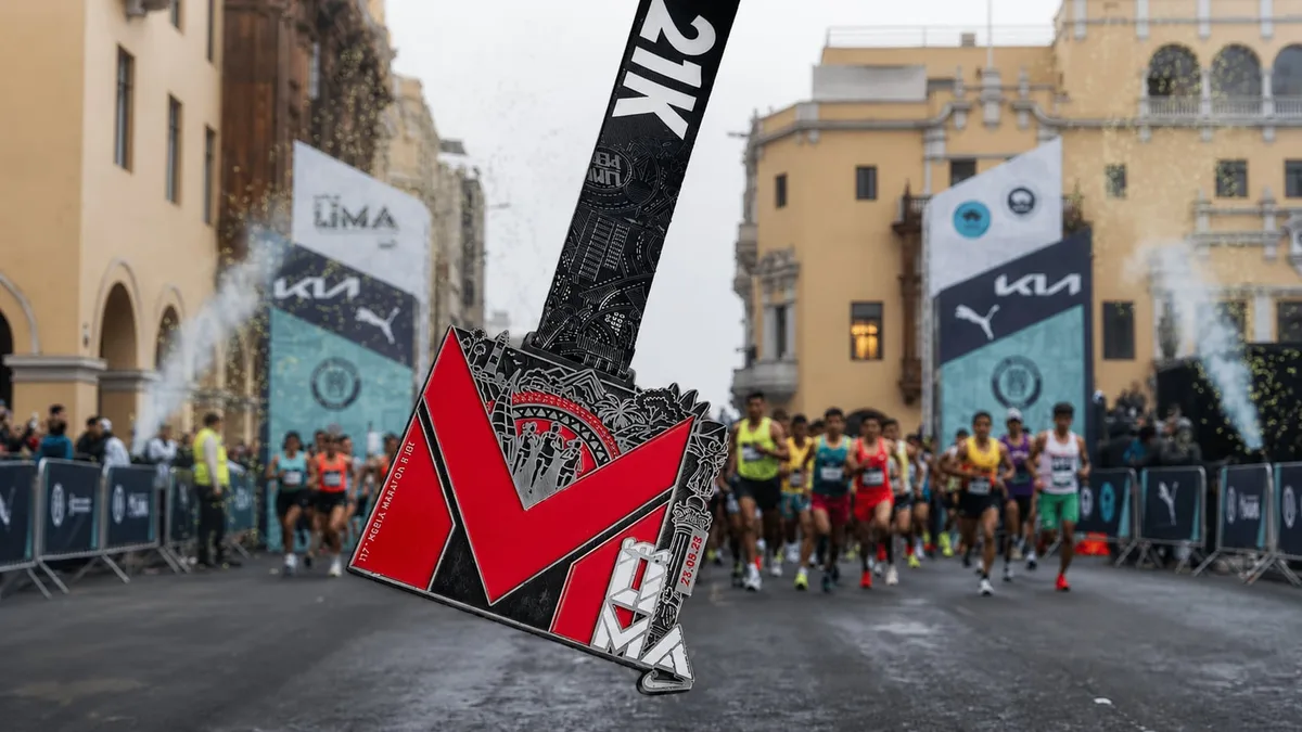 Media Maratón de Lima 2026: así es la medalla que recibirán los corredores este domingo 23 de agosto
