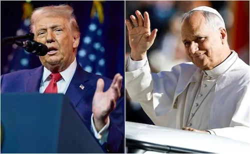 Trump le desea pronta recuperación al papa León XIV tras operación por tumor pulmonar; "es algo muy serio", dice
