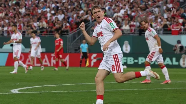 Mutige Würzburger Kickers: Doppelpack von Johannesson bewahrt Köln vor Pokal-Blamage
