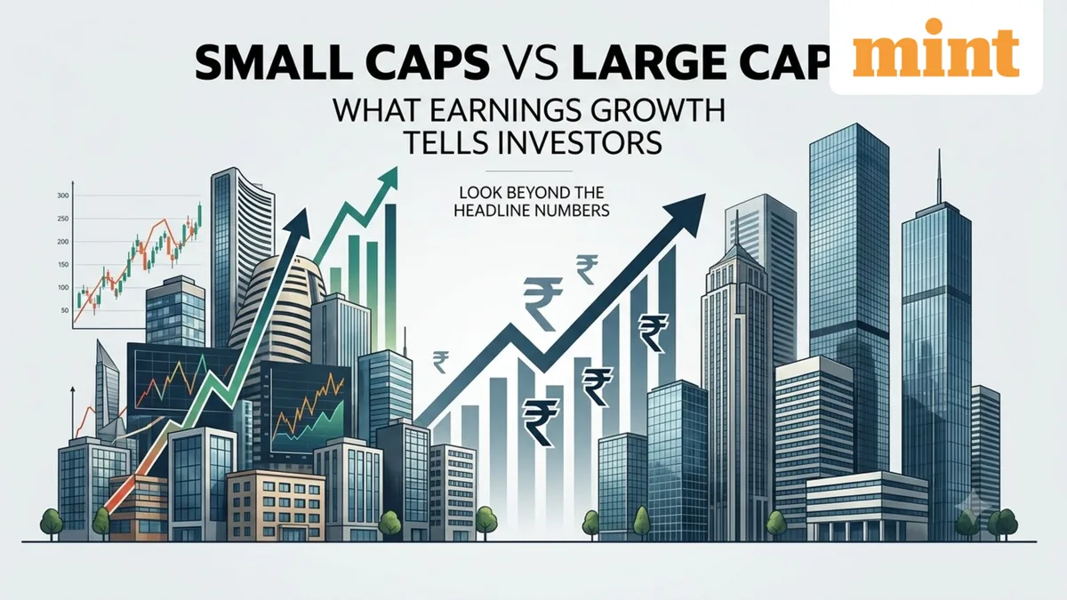 Do small caps really deliver higher earnings growth than large caps? Here's what investors need to know