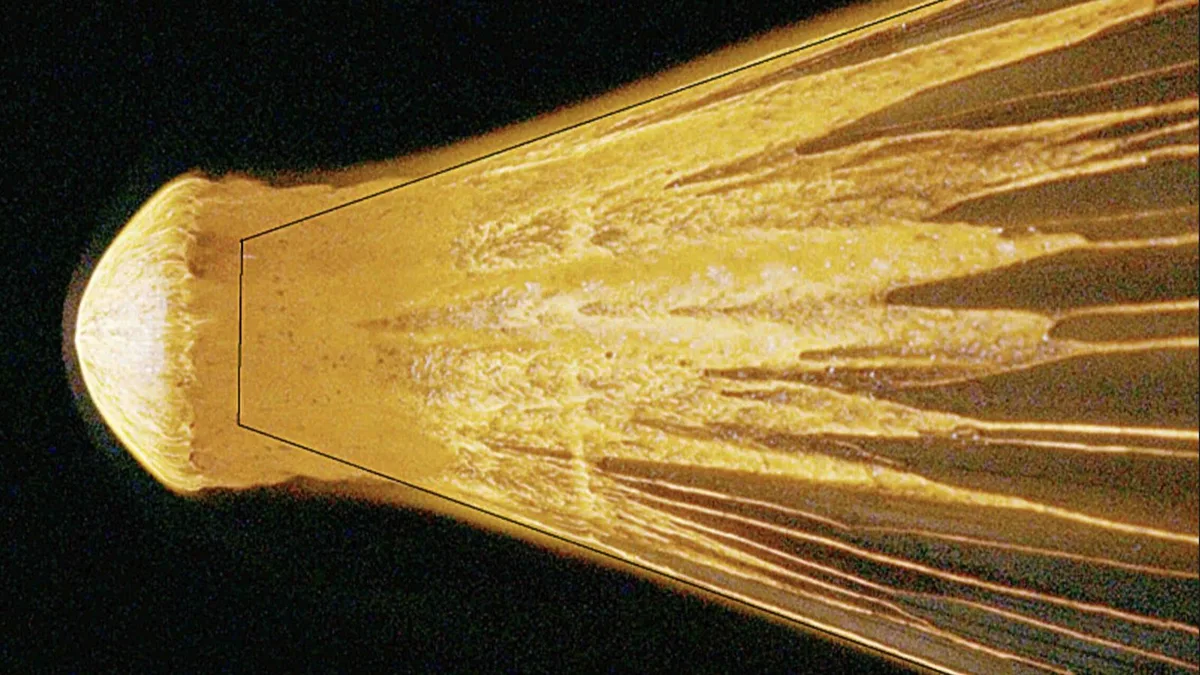 Un meteorito que cayó en la Antártida guarda la señal de un campo magnético desconocido que participó en la formación del sistema solar