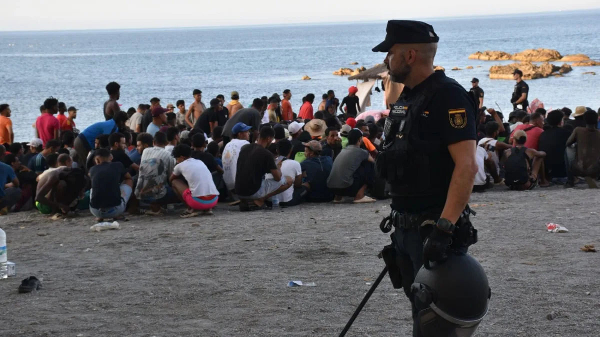 Primer policía diagnosticado con sarna tras haber prestado servicio en la crisis migratoria de Ceuta