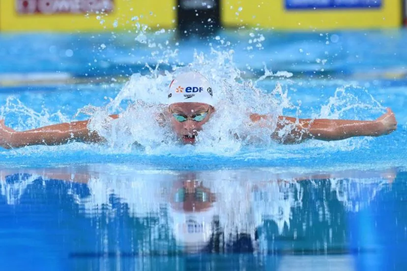 « Un honneur de nager avec ces mecs-là » : les Français heureux après la médaille de bronze sur 4x100 m 4 nages aux Championnats d'Europe de natation