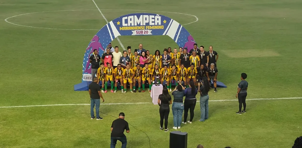 Luminense conquista título inédito do Maranhense Feminino Sub-20