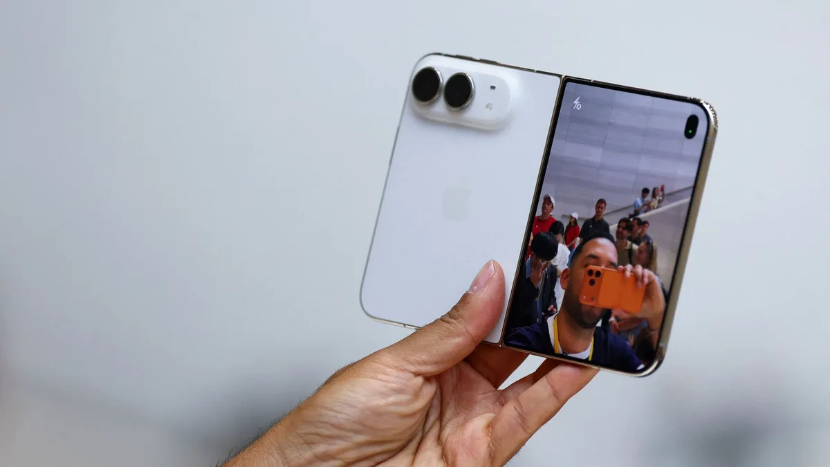 Apple launches first foldable iPhone