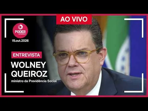 Ao vivo: Poder360 entrevista Wolney Queiroz, ministro da Previdência