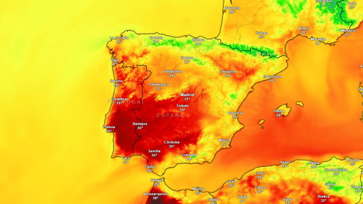 Vuelve el calor a gran parte de España en las próximas horas: estas son las zonas que esperan temperaturas de hasta 36 grados
