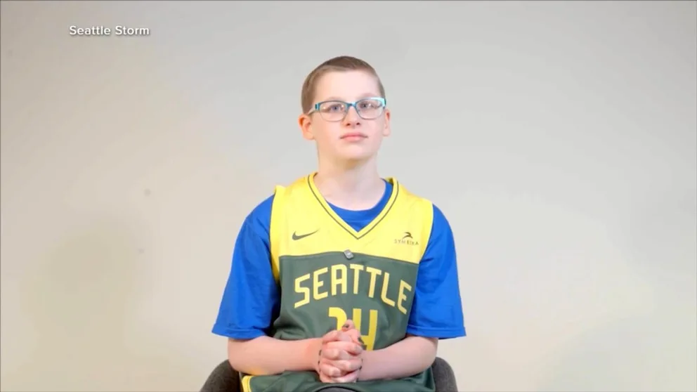 WATCH: Seattle Storm makes 1 girl's dream become a reality