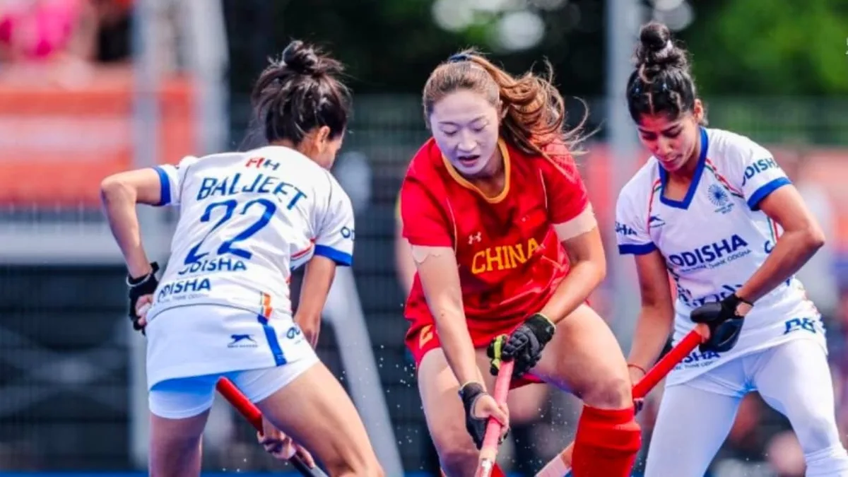 India's Women's Hockey World Cup Opener Ends In Frustration As China Fight Back Twice