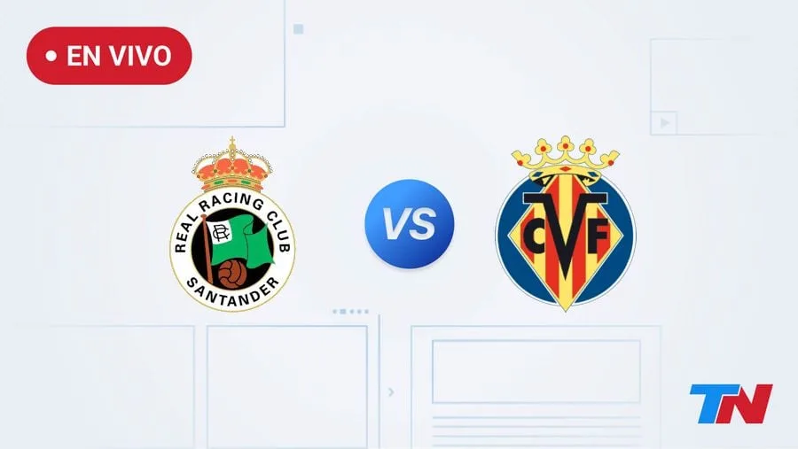 Racing S. vs Villarreal en vivo por la fecha 1 de La Liga de España: hora, dónde ver y formaciones