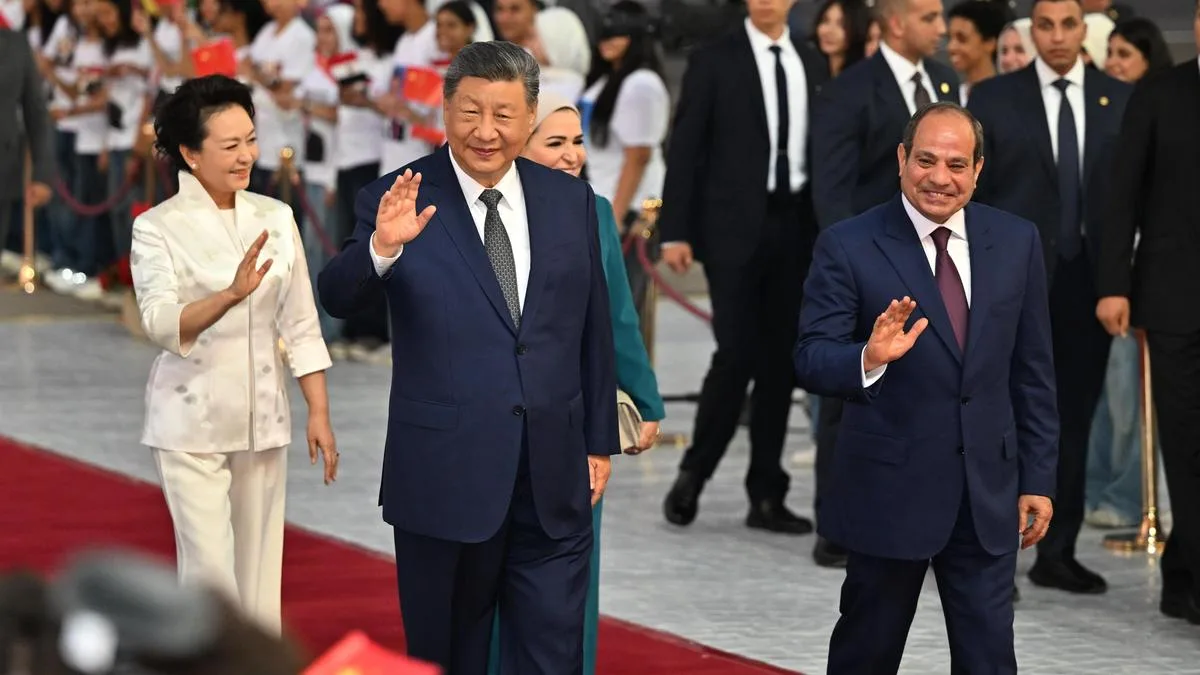 Xi visits Egypt as China seeks deeper influence across West Asia