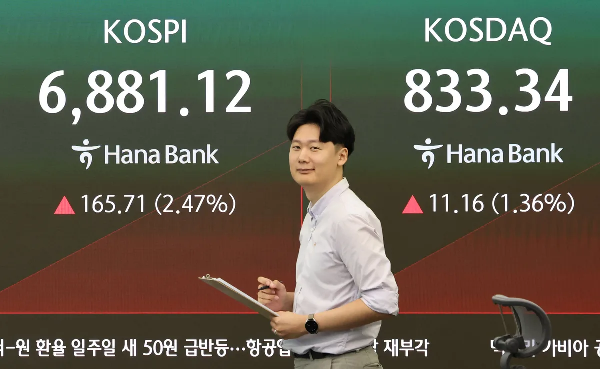 美 증시 반등에 코스피도 2%대 상승 출발…삼전·하닉 강세