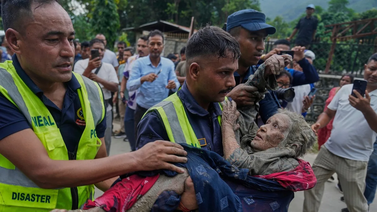 More than 1,300 are missing in Nepal and Tibet after catastrophic floods caused by glacier collapse