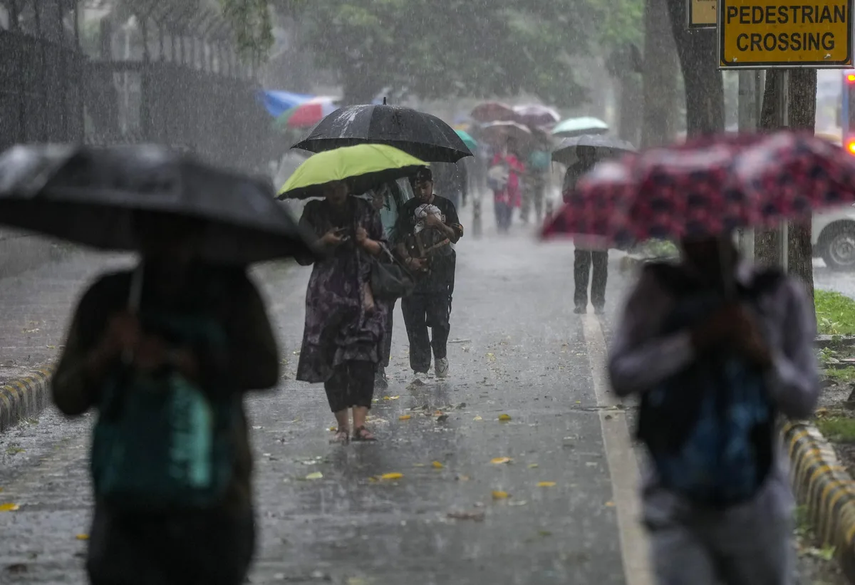 IMD forecasts widespread rain, thunderstorms across India till September 1