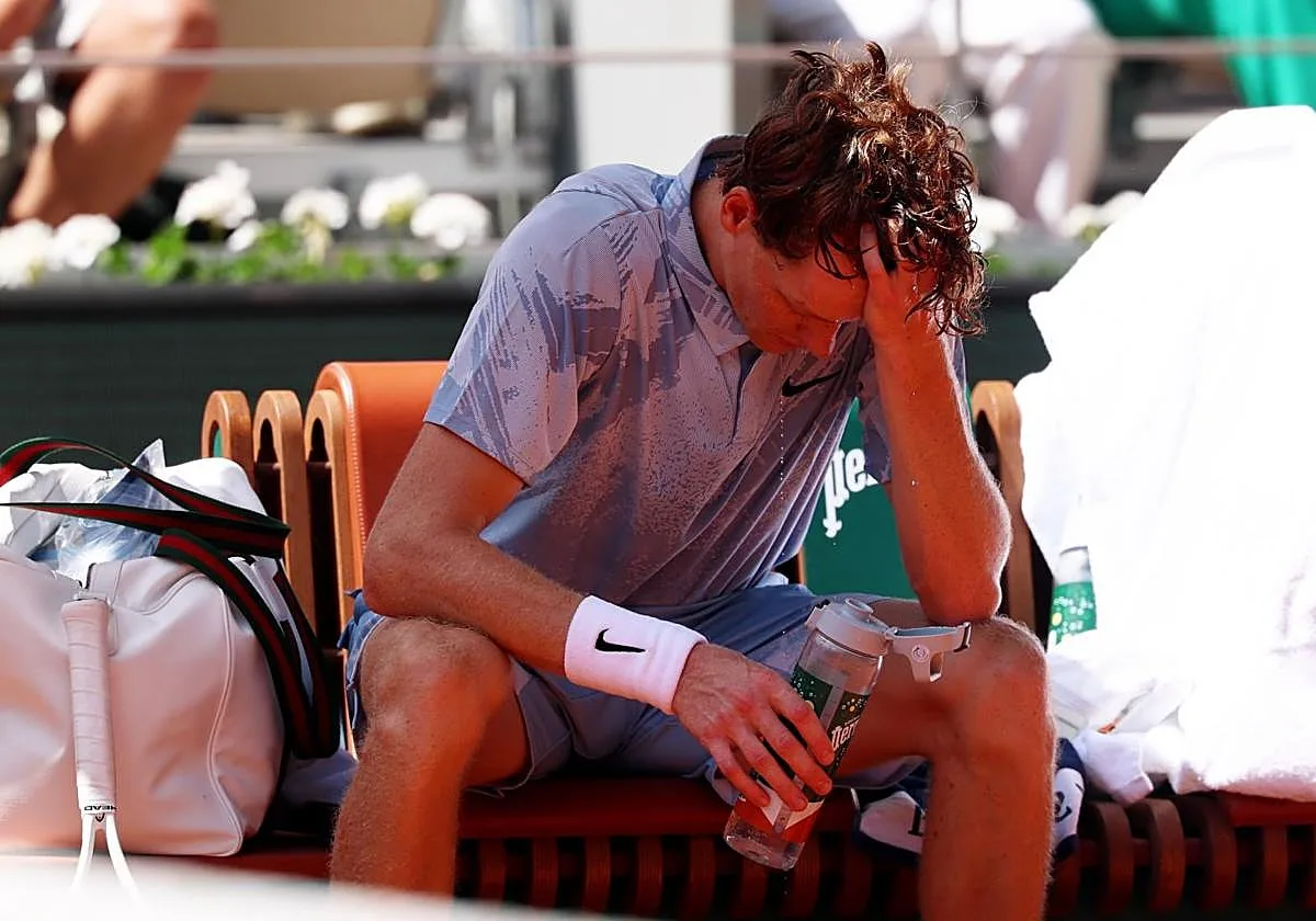 Sinner, baja del US Open por lesión