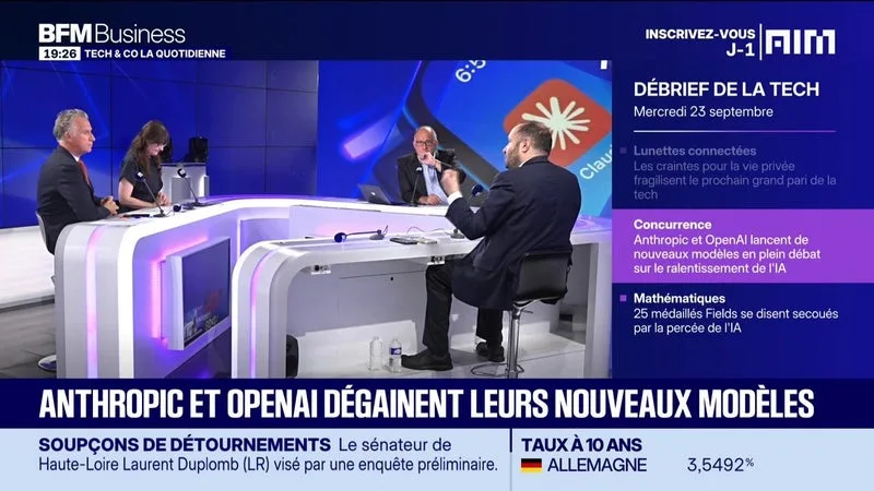 Le Débrief de la tech - Mercredi 23 septembre