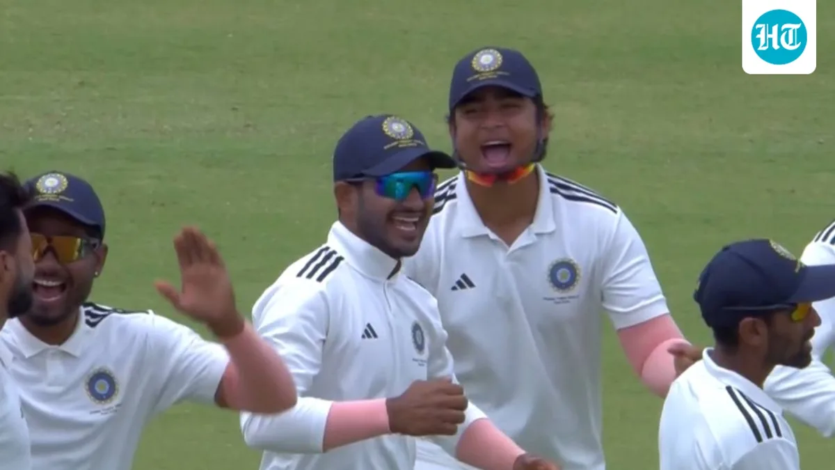 Vaibhav Sooryavanshi takes DRS call despite doubt, erupts after gamble pays off in Duleep Trophy match
