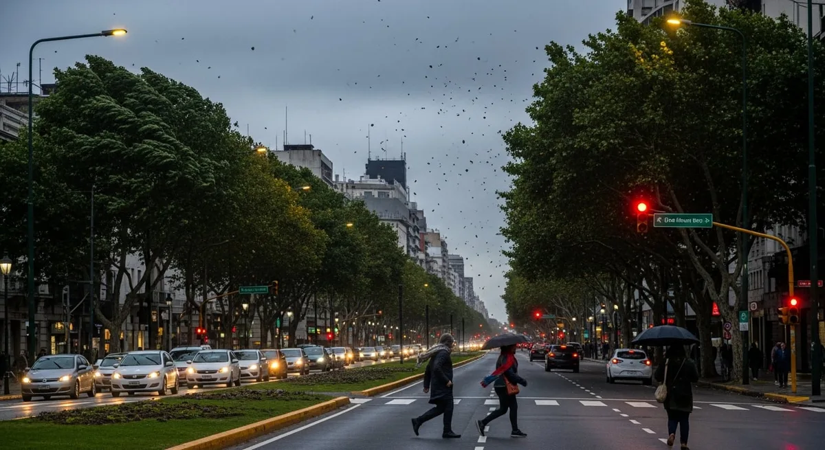 El tiempo seguirá inestable en el AMBA y hay alerta amarilla por tormentas y granizo en 8 provincias