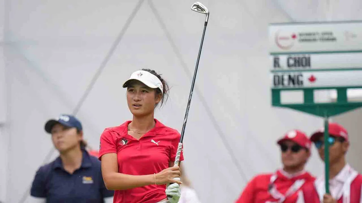 Canada’s Aphrodite Deng jumps up leaderboard at CPKC Women’s Open
