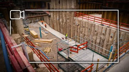 heise+ | Videoreportage: Wie Europas größte Flusswasserwärmepumpe in Köln entsteht
