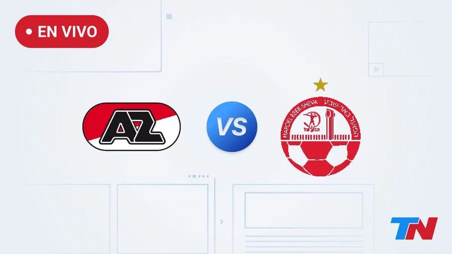 AZ Alkmaar vs H.Beer-Sheva en vivo por la fecha 2 de la UEFA Europa League: hora, dónde ver y formaciones