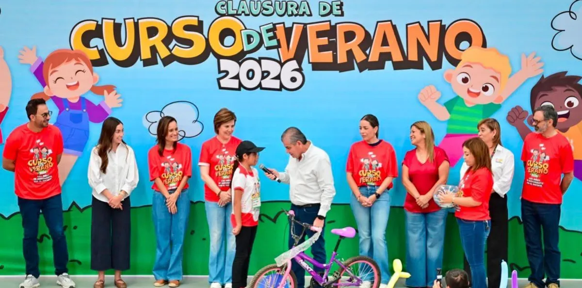 Clausuran en Torreón Cursos de Verano 2026; participaron más de mil niñas y niños