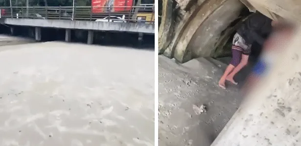 Vídeo leva PM a prender suspeito de abuso contra menino em praia de SP