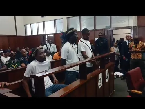 UPDATE | Two walk free on R1,000 bail, parolee stays behind bars after Durban protest