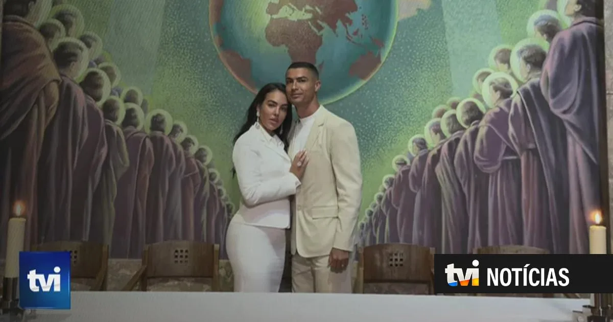 Publicadas as primeiras imagens do casamento de Cristiano Ronaldo e Georgina