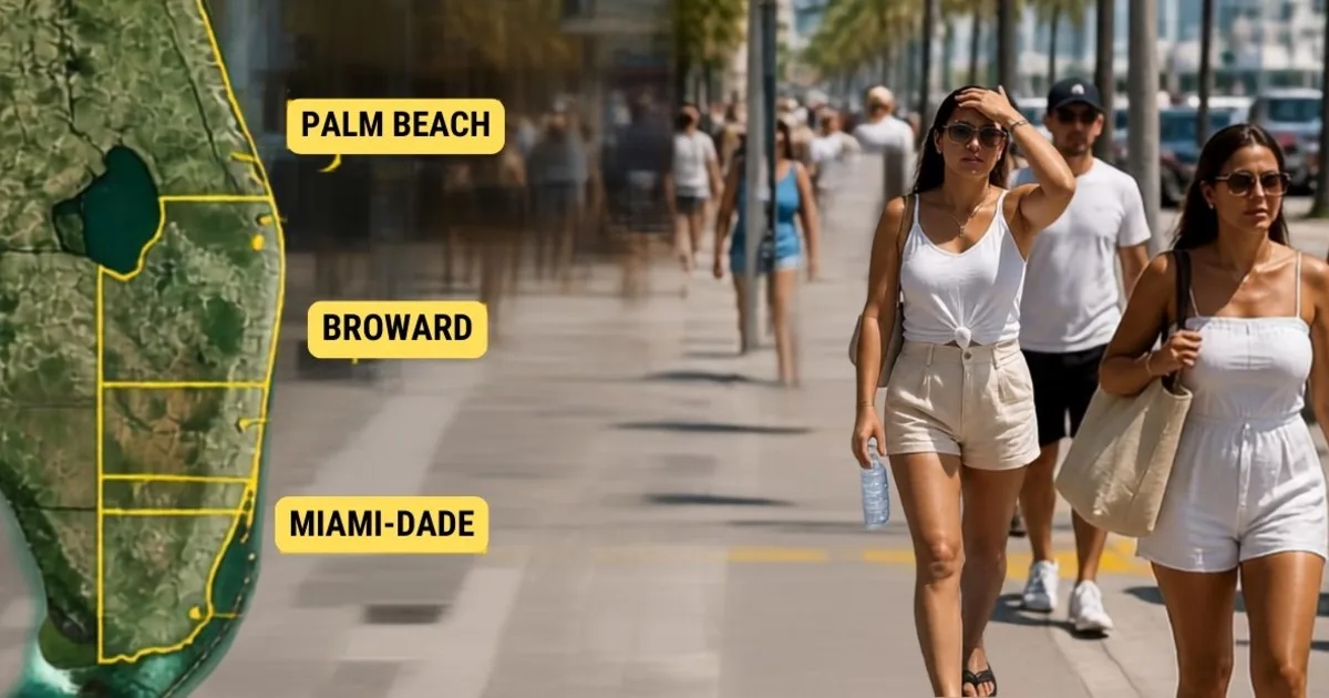 Ola de calor en Florida: emiten nueva alerta para Miami-Dade, Broward y Palm Beach tras el récord de altas temperaturas del miércoles