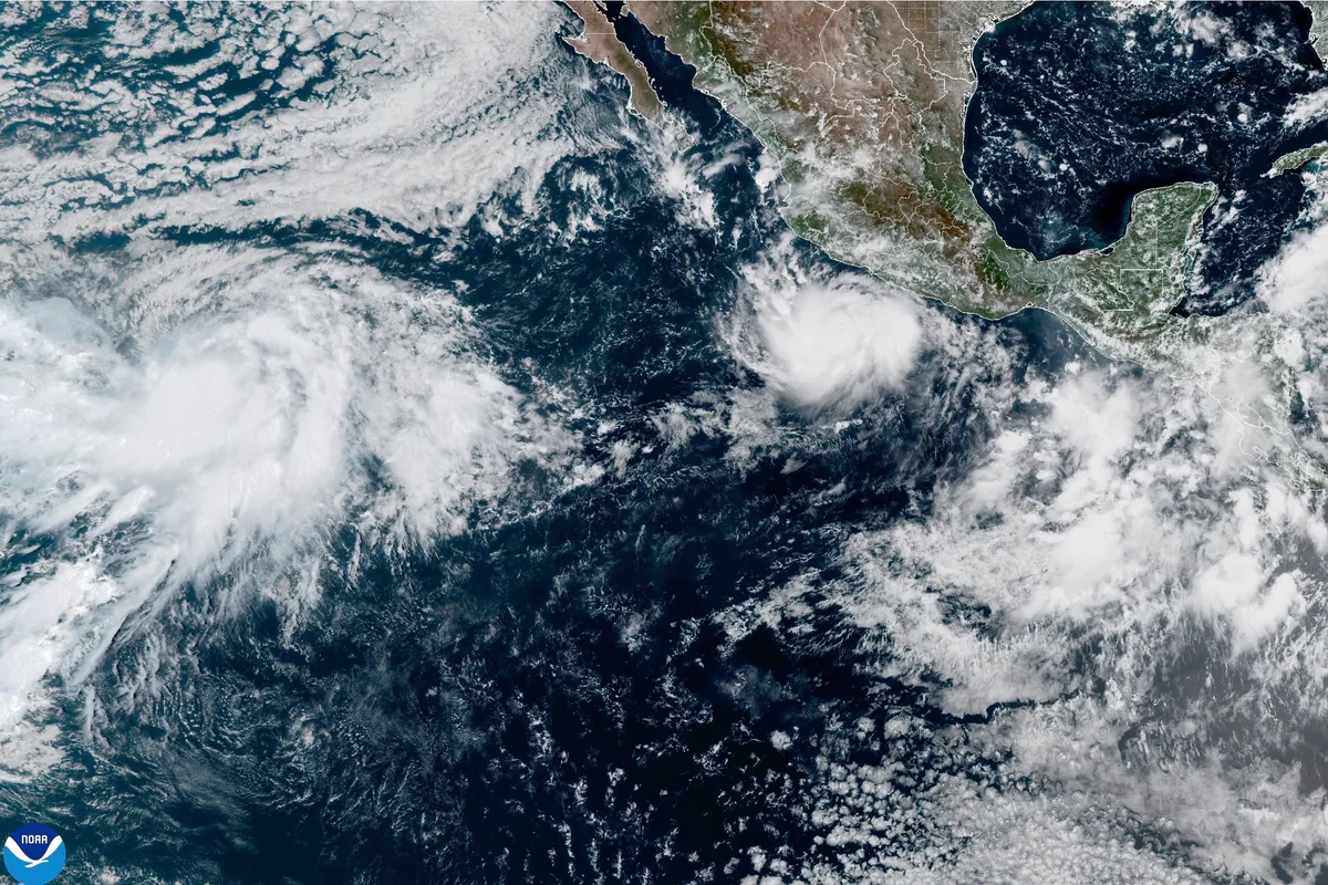 Hurricane Polo Intensifies Off Mexico’s Coast