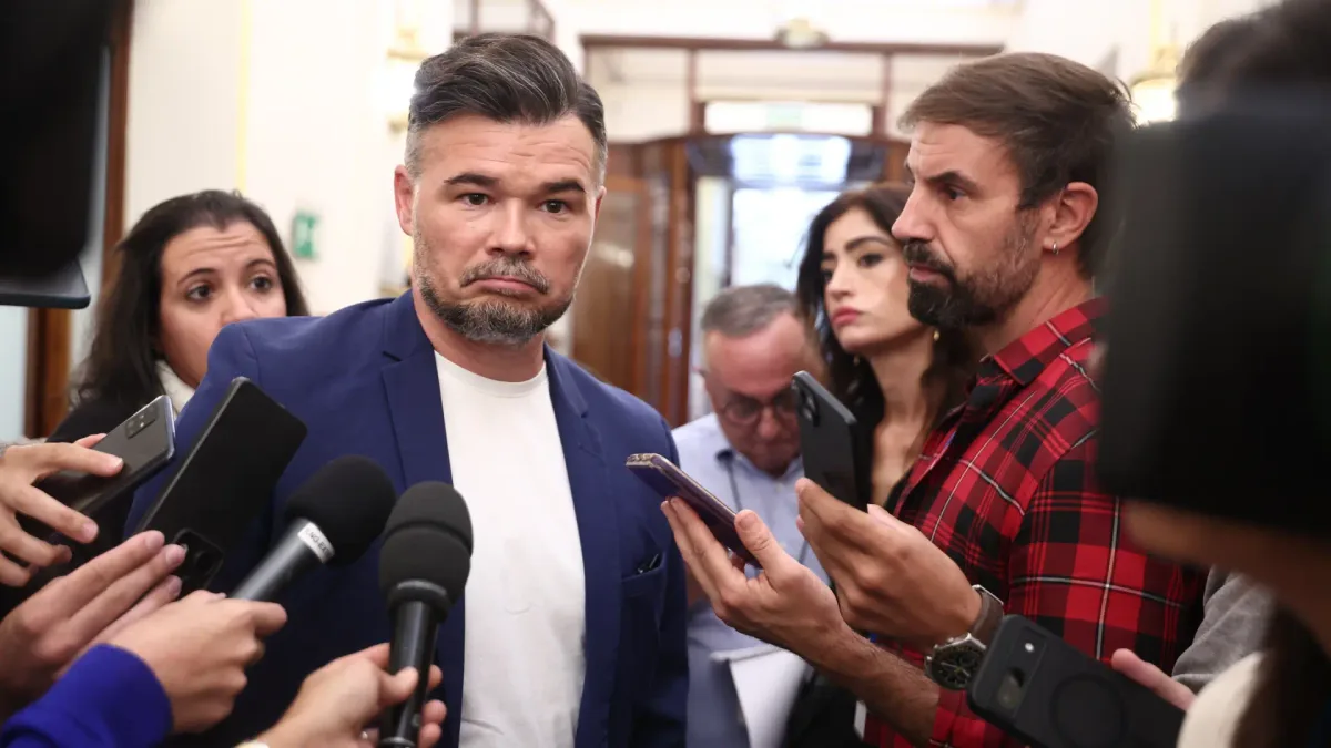 Rufián asegura que quiere ser el candidato de ERC en las elecciones, pero "acompañado" de otras fuerzas de izquierdas