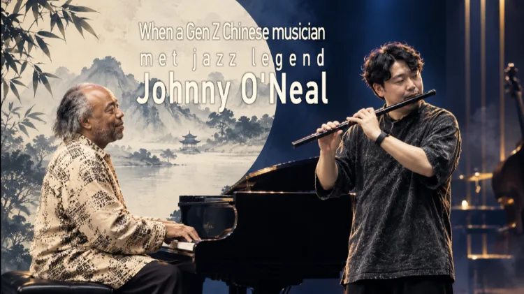 When a Gen Z Chinese musician met jazz legend Johnny O'Neal