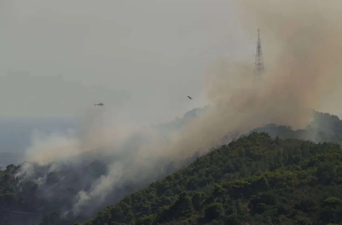 Incendio forestal quema más de 2.700 hectáreas al este de Bélgica