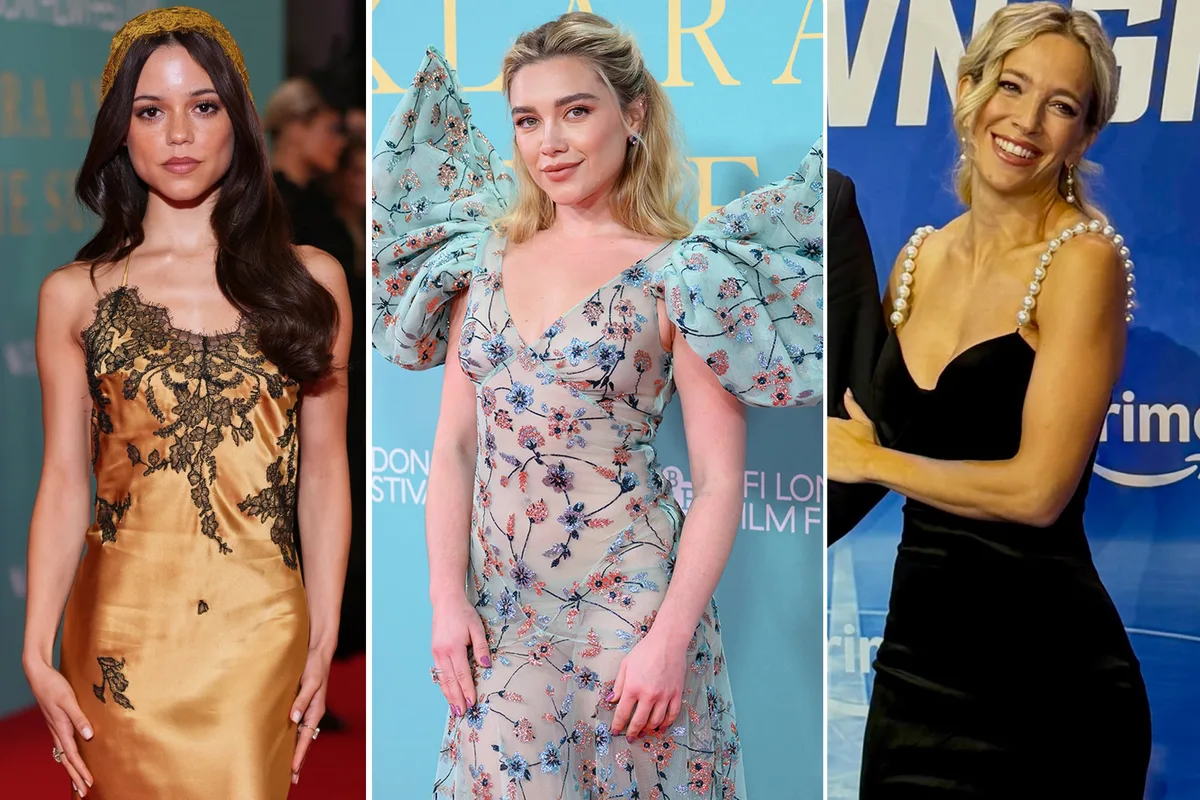 En fotos: del etéreo look de Florence Pugh y el vestido lencero de Jenna Ortega a la felicidad de Luisana Lopilato