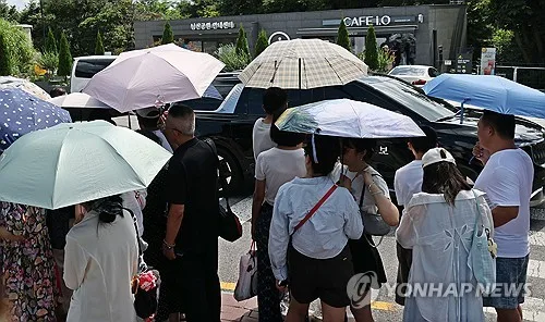 대전·세종·충남에 무더위 이어져…낮 최고 32∼34도