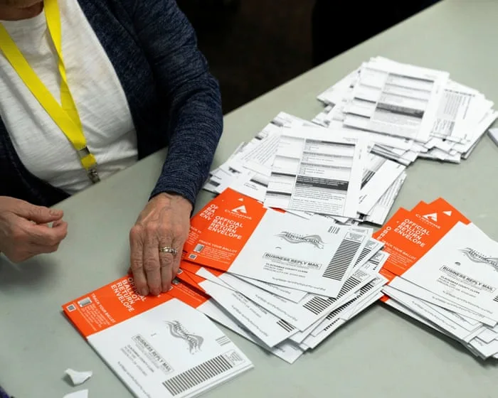 US appeals court rejects Trump’s bid to restrict mail-in voting before midterms
