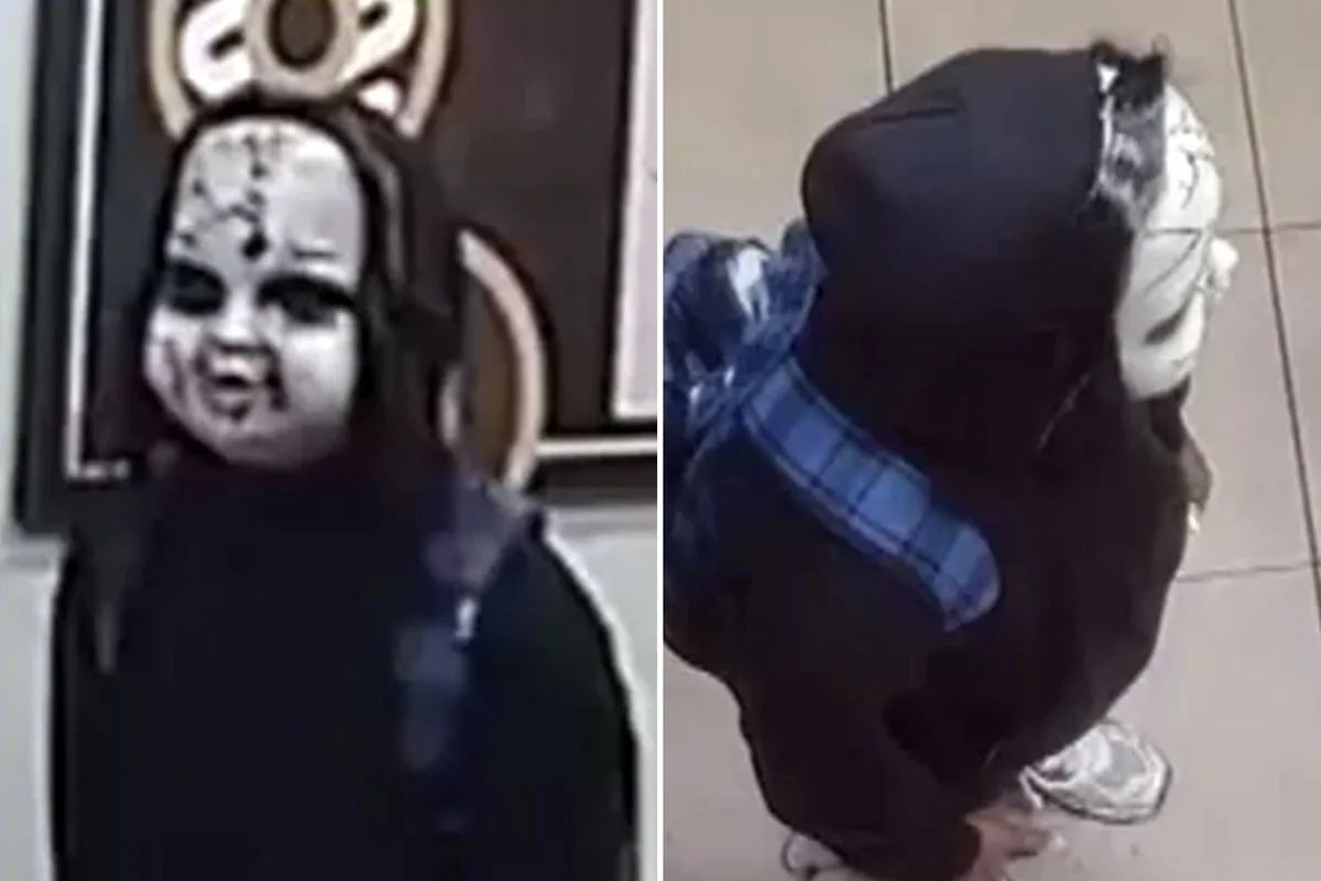 Man in Chucky mask terrorizing passers-by asked screaming jogger ‘are you ready to die?’, cops say