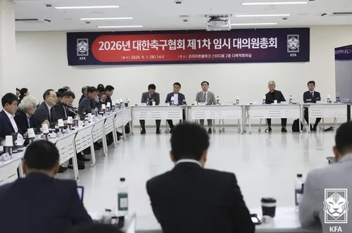 축구협회장 궐위 시 후임 선출 6개월까지 연장 가능…정관 개정