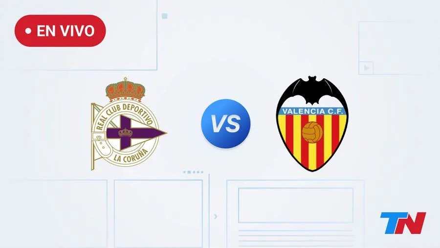 Deportivo vs Valencia en vivo por la fecha 3 de La Liga de España: hora, dónde ver y formaciones