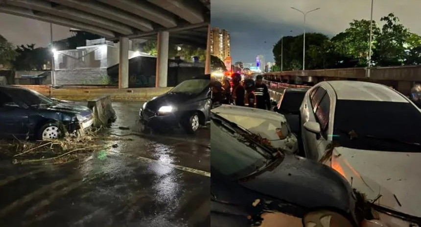¿Cuánta agua cayó este fin de semana sobre Caracas? Lo que reveló un experto tras las fuertes lluvias