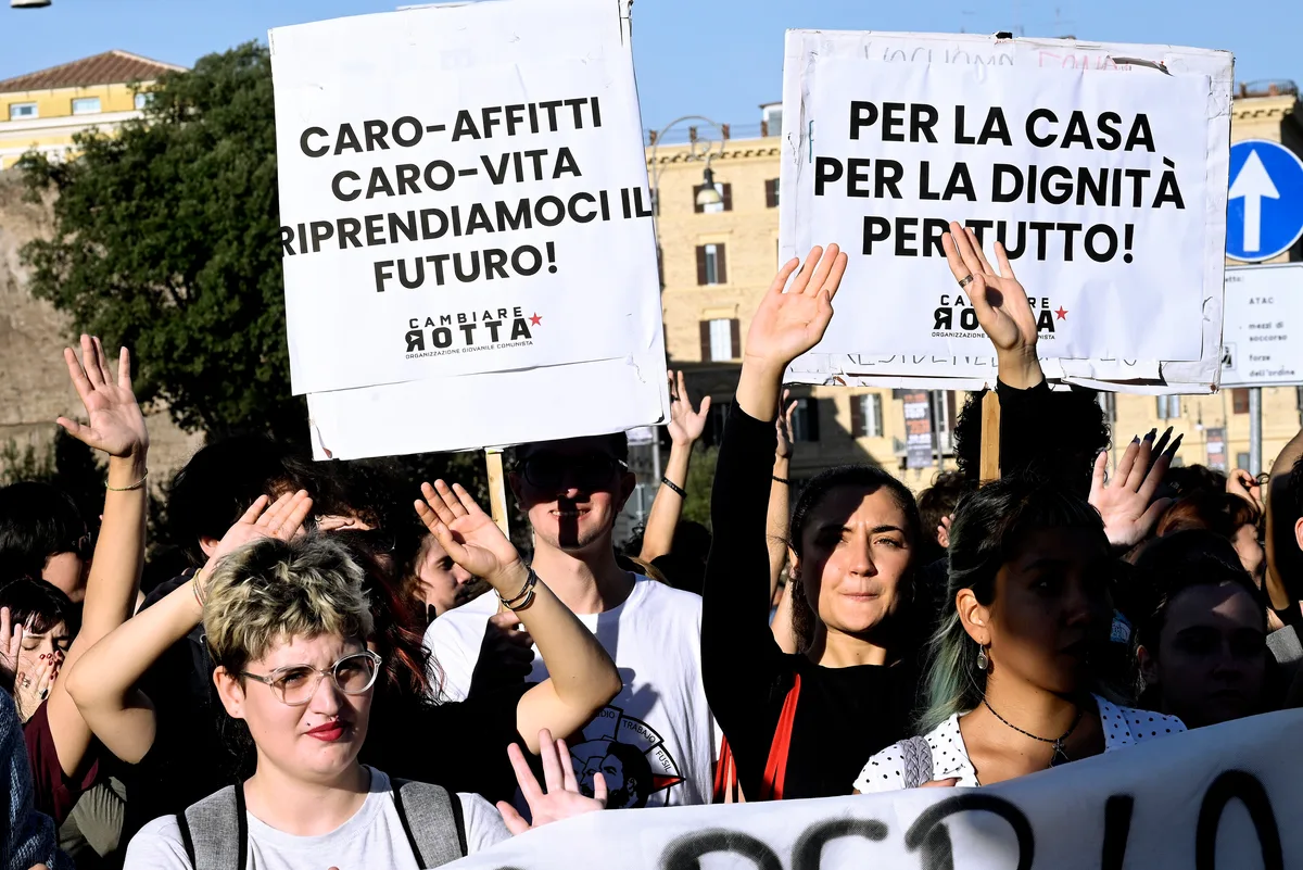 Italia mira a España para reclamar soluciones a la crisis de la vivienda