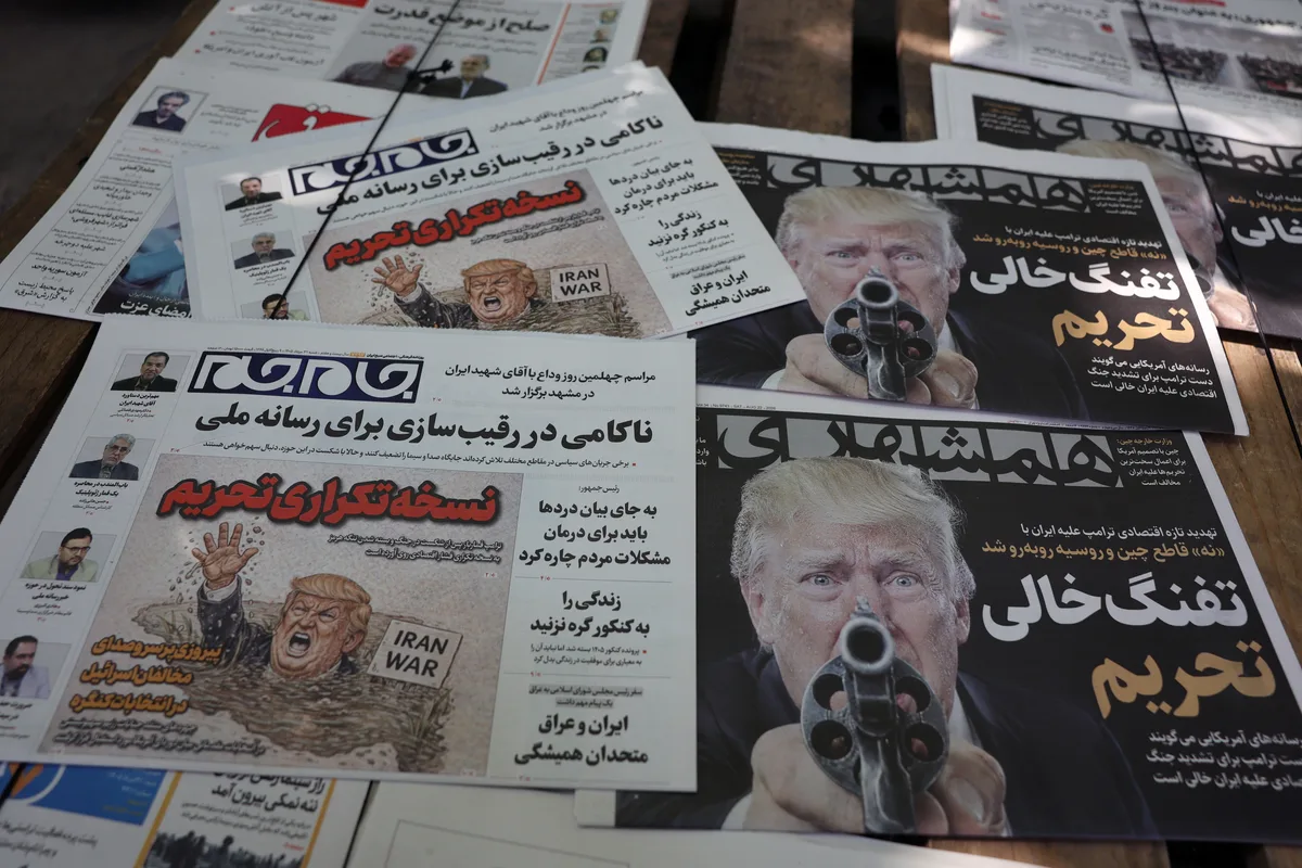 Irán dice que considerará "enemigo" a cualquier país que participe en la "guerra económica" de EEUU
