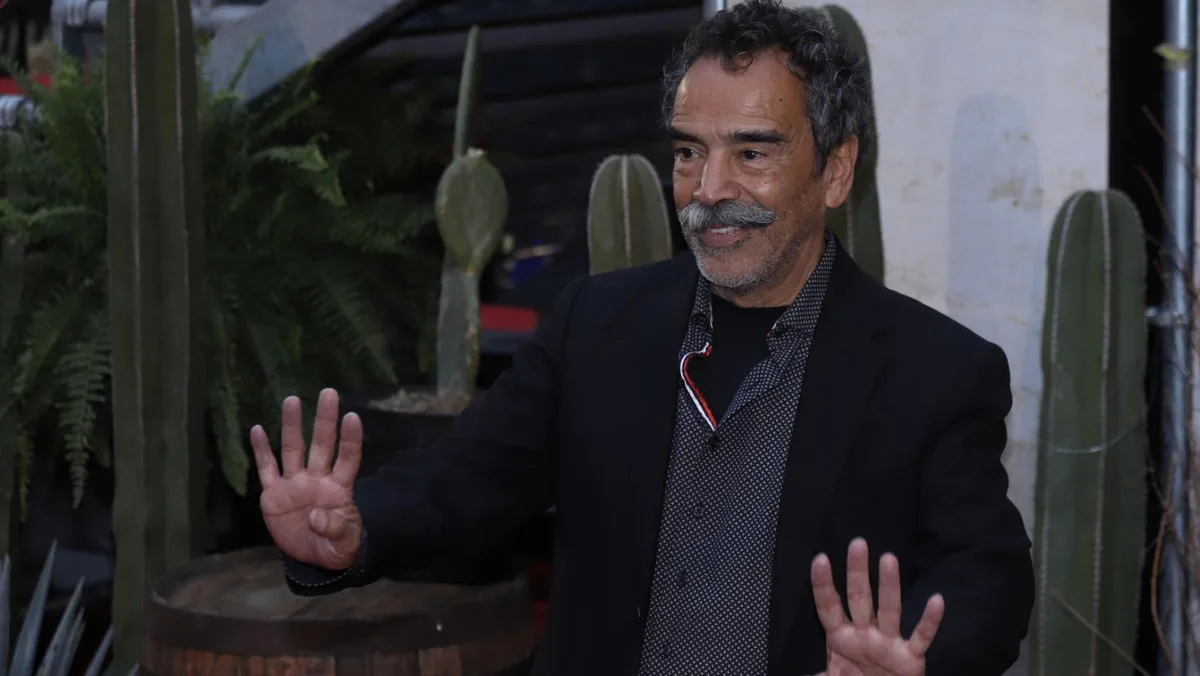 Damián Alcázar acude al Segundo Informe de Sheinbaum y habla sobre la cultura: ‘Es una tarea pendiente’
