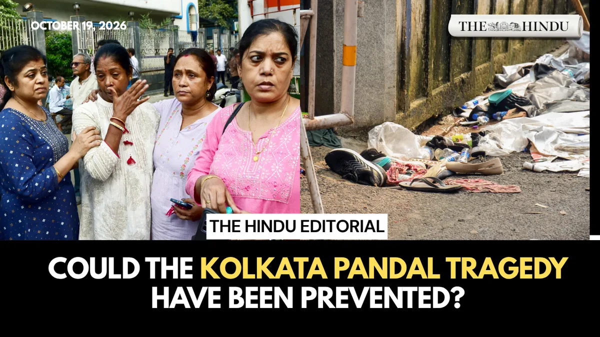 Beyond religiosity: on the Kolkata pandal tragedy| The Hindu Editorial
