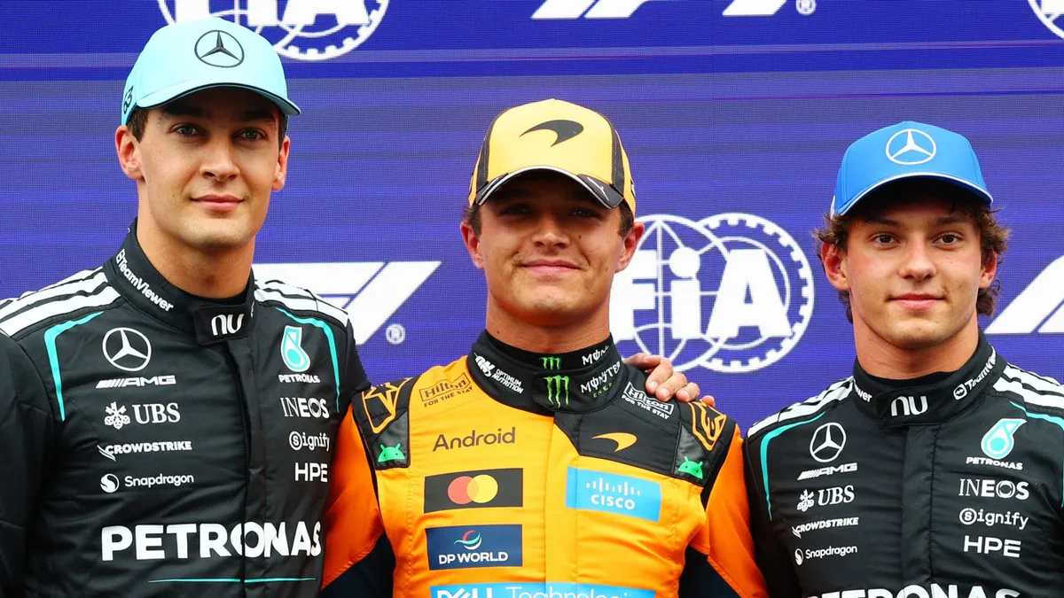 Dutch GP: Norris on pole from Russell and Antonelli LIVE!