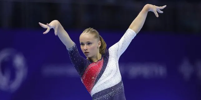 Euro de gymnastique : la jeune Elena Colas offre à la France sa première médaille sur le concours général depuis 2019